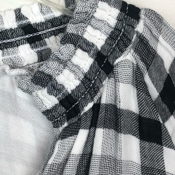 Anthropologie Cloth & Stone Sara Plaid Blouse - Picture 9 of 10